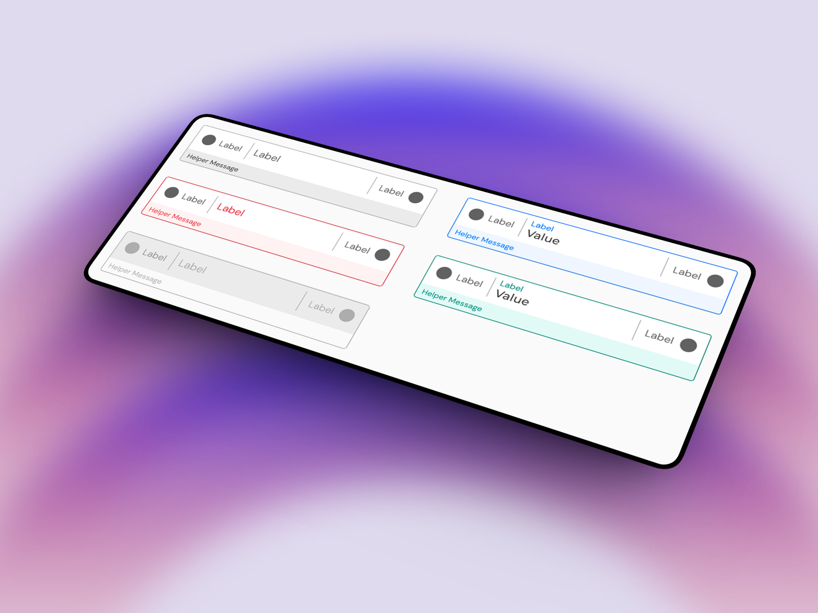 Text input component